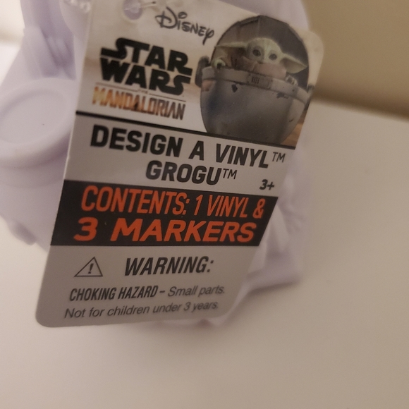 The Mandalorian baby yoda Grogu Star Wars Design a Vinyl markers coloring figure - Picture 5 of 7